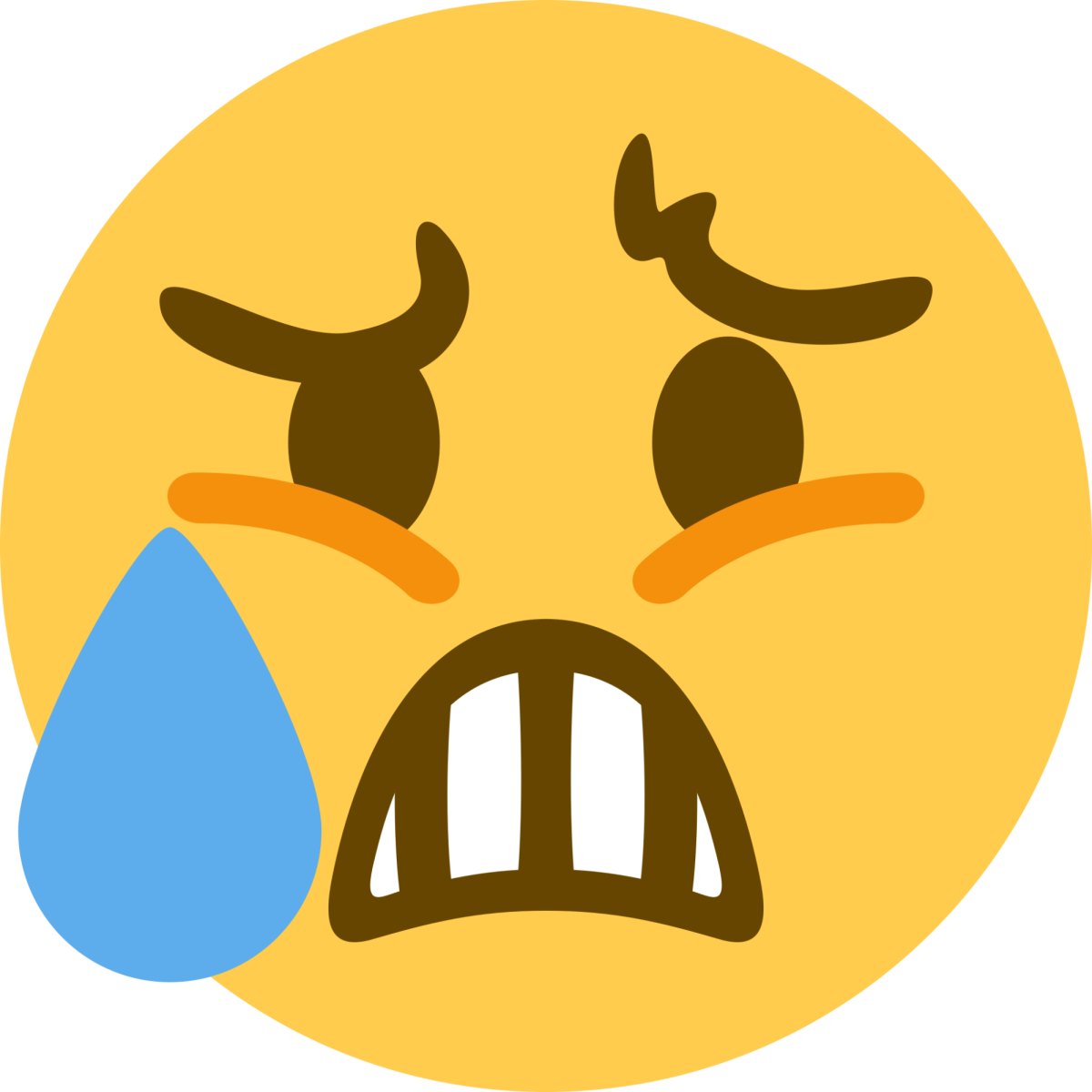 "MOREmoji cringe" by alleZSoyez, derivative mork of is licensed under CC BY 4.0. To view a copy of this license, visit https://creativecommons.org/licenses/by/4.0/?ref=openverse.
