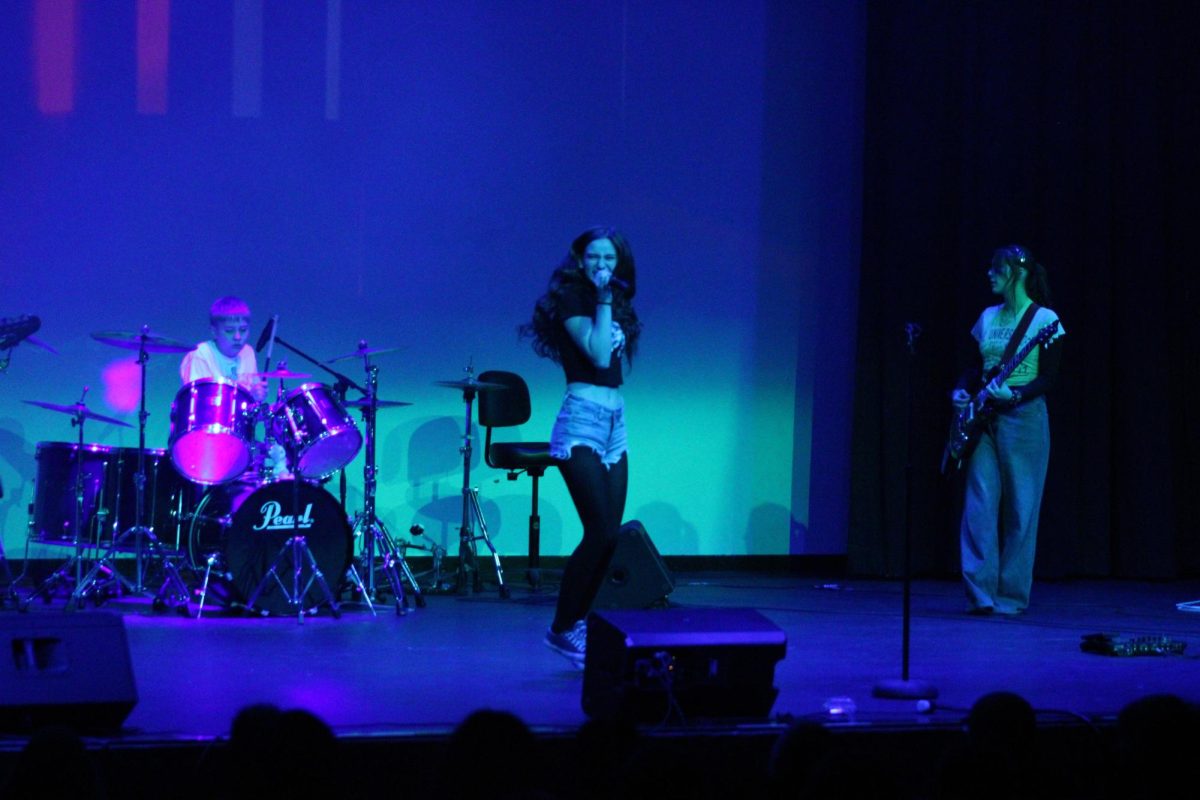 Sierra Van Laeke (11) performing with Whirlwind