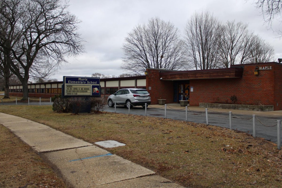 Main Entrance of Maple Elementary School